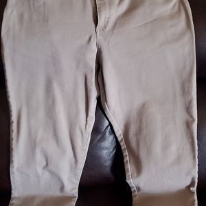 Khaki jeans